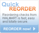 reorder checks quickly and securely