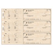 Hourly Payroll Check - Antique