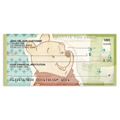 Pooh Scrapbook Forest Checks