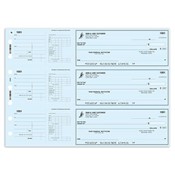 General/Hourly Payroll Check - Blue