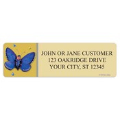 Anne Geddes Butterflies Address Labels