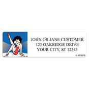 Betty Boop Address Labels 
