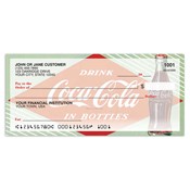 Coca-Cola Retro Signs Checks
