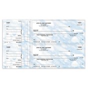 2 per page Check - Blue Marble