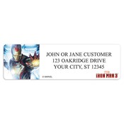 Iron Man 3 Address Labels