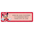 Minnie Mouse Address Labels