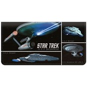 Star Trek Ships Leather Cover