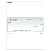 Laser Voucher, Check in Middle - Green Safety