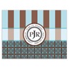 Chic Blue Stampable Notes