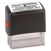 Star 3 Line Customized Stamp
