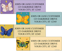Anne Geddes Butterflies Address Labels