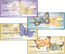 Anne Geddes Butterflies Checks - 4 Scenes