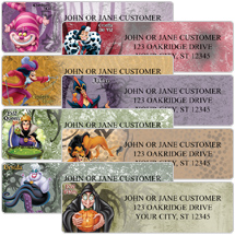 Villains Address Labels