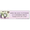 Smirk Green Labels