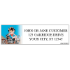 Betty Boop Address Labels - 4 Scenes