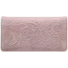 Baroque Embossed Plum Suede Leather Cover
