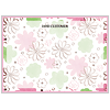 Green & Pink Flower Cards