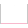 Light Pink Border Cards