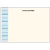 Blue Stripes Cards