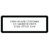 Black Border Sheet Labels