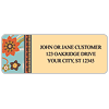 Blue Carnation Address Labels