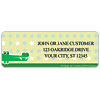 Dina Crocodile Address Labels