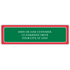 Holiday Stripes Address Labels