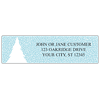 Falling Snow Address Labels
