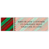 Horizontal Stripes Address Labels