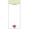 Cupcake Long Memo Pads