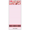 Paisley Flower Long Memo Pads