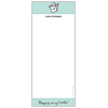 Shopping Cardio Long Memo Pads