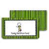 Paper People Green Checkbook Cover (1 Character)