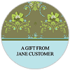 Delphine Round Labels