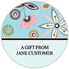 Sweet Pea Round Labels