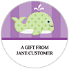 Sydney Whale Round Labels