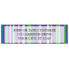 Sassy Stripes Address Labels - 5 Scenes