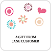 Hearts, Bursts & Circles Chester Gift Labels