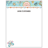 Blue Butterfly Memo Pads