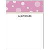 Pink Dots Small Memo Pads
