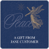 Traditional Square Gift Labels