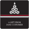 Modern Square Gift Labels