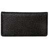 Black Leather Checkbook Cover