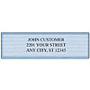 Blue Secure Address Labels - 1 Scene