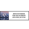 Mountain View Address Labels - 4 Scenes
