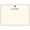 Heart Motif Cards