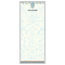 Floral Crest Long Memo Pads