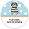Duncan Dog Round Labels