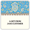Floral Crest Gift Labels