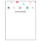 Hearts, Bursts, Circles Small Memo Pads
